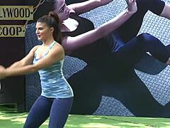 Jacqueline Fernandez Sizzles In Hot Workout Clip
