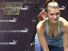 Jacqueline Fernandez Sizzles In Hot Workout Clip