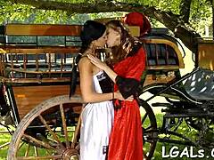 ever seen three wicked lesbian gals licking and teasing with such wild passion down there?