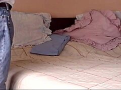 real hidden cam catches first blowjob and fuck with stepbrother