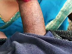 Desi hot wife gets wild outdoors, damn!