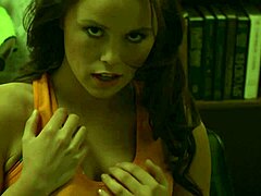 Pretty Brunette Kaci Star Fucked Until She Squirts Hard