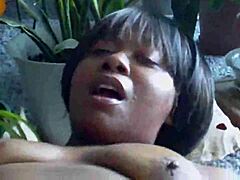 Sexxxy Terra's Thickness Shines in Solo Ebony Masturbation Display