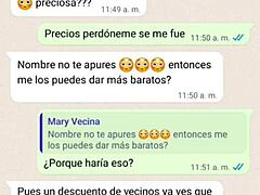 doña mary quiere verga y su esposo no le da, me toca a mí