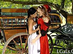 Ever seen legal age teen babes dive into wild lesbo pleasure?