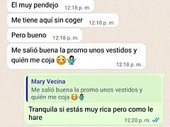 doña mary quiere verga y su esposo no le da, me toca a mí