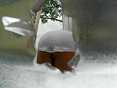 Hey, wanna see this Latina BBW in a cabin?