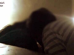 Humiliating the cuckold husband while Latina wife gets pounded hard. Big ass milf dominates the scene.