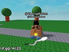 Roblox Girl Riding Cock Hard in Virtual Game