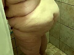 Curvy Bbw Wife, Are You Washing Up in the Shower Again?