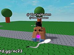 Roblox Girl Riding Cock Hard in Virtual Game