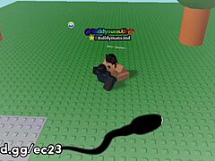 Roblox Girl Riding Cock Hard in Virtual Game