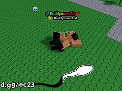 Roblox Girl Riding Cock Hard in Virtual Game