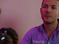 Codey Steele Licks My Silky Body Before Intense Action