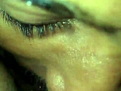 Watch this brown girl get her pussy devoured hard!