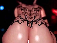 Trans Girl Rides Dildo in VR Until She Cums Hard