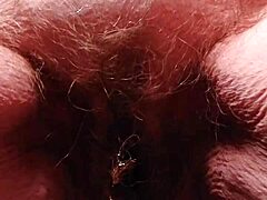 wow, granny rocks dildo and cucumber in hairy slit