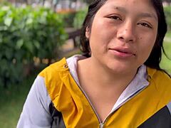 Peruvian Linda Chata Invited to My House for Hard Anal Sex in USA