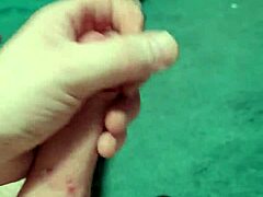 Feeling intense as I cum in one of our rare shots