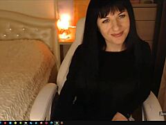 tamarra roman, aka mlady, teases sexy in stockings