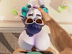 Widowmaker Enjoys Steamy French Vacation Fun
