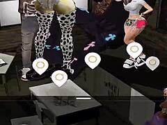 so this big booty imvu chick crashed my party twerking hard