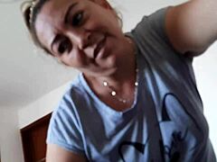Found my hijastro jerking off, what a thick cock
