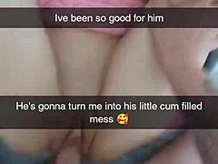 Cheating milf wife bred deep and creampied on snap
