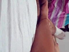 I love groping a thick cock like this, young amateur jerks neighbor