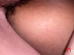 Man, we're pounding this young Mexican girl with double penetration in a homemade trio.