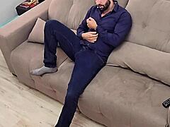 Coming home from work to jerk off hard and fast
