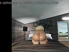 Wow! This BBW Gets Eaten Out Then Fucked Hard In Roblox Action!