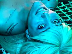 Kinky foot party turns wild with bound beauties. Moaning Latina and blonde gagging hard! 😈