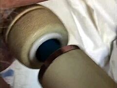 Ugh, I cummed so hard after usin’ that vibrator on my soft cock!