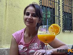 Lina Enjoys A Good Casting Session With An Amateur Young Dude