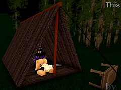 Hot Roblox Sex in Tent Camping! Who’s Joining This Wild Ride?