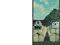roblox military girl dominates sexy cowgirl dance