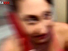 Sadira Hotwife sneaks into Erotikaxxx bathroom for quick action