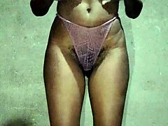 Thick ebony with a big ass, how hard can you fuck her?
