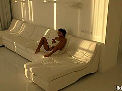 Black Asian Teen Craves Riding Red Cock Hard
