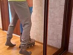 Fuck on roller skates turns wild.