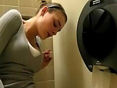 Quick Orgasm in the Toilet as Mature Mommy Squirts During Massage. Her Pussy Gets Worked Hard by Amateur Hands.