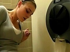 Quick Orgasm in the Toilet as Mature Mommy Squirts During Massage. Her Pussy Gets Worked Hard by Amateur Hands.