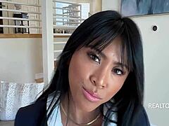 Exploring a steamy private deal with a petite Thai beauty