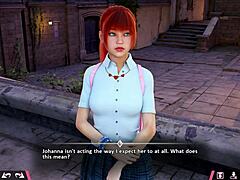 Double Homework 06 - Cute Johanna Enjoys a Romantic Date Night