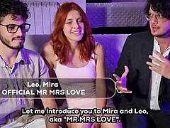 Dirty threesome explodes at first porn casting interview