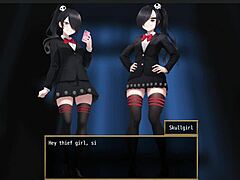 Femuzero skullgirl dominates with trampling and intense facesitting