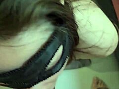 Hey, lick my feet clean after this blowjob and spank me hard!