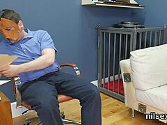 Slutty cutie dragged to butthole loony bin for weird therapy