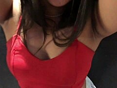 Fetish fulfilled with bound Latina brunette fucked hard